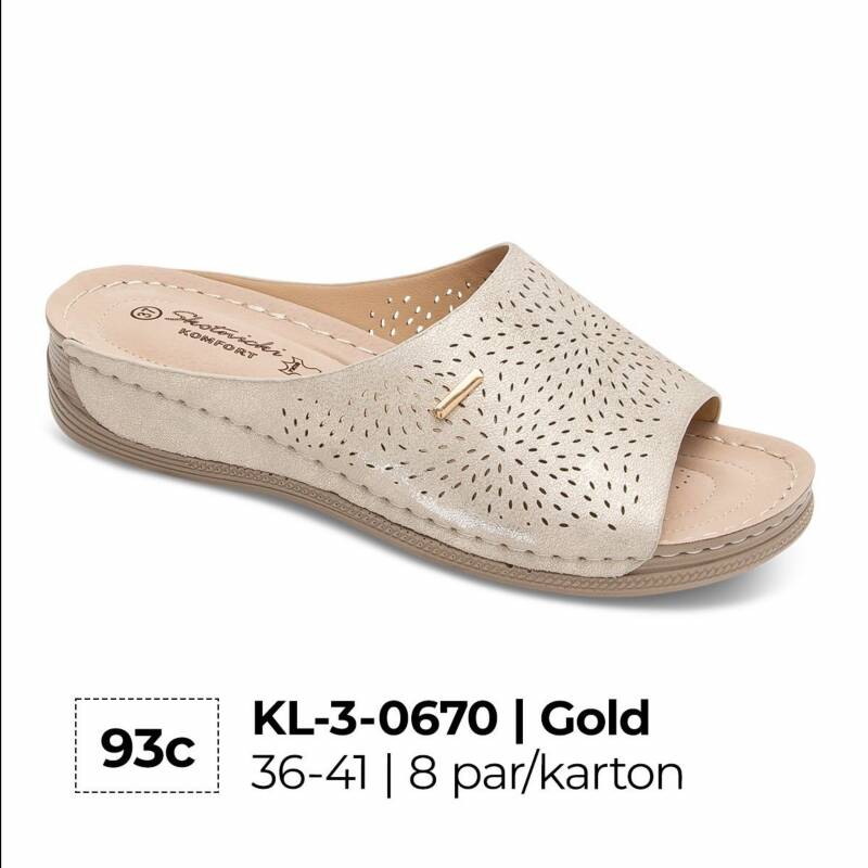 Klapki damskie Roz 36-41 / 8 par 1